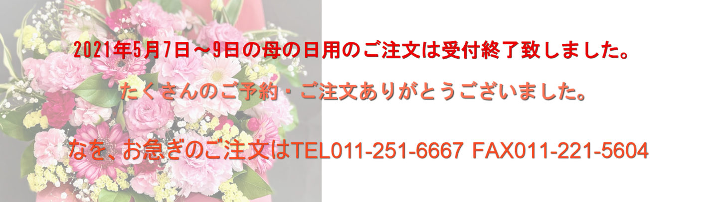 札幌駅前の花屋 Fleur Wakabayashi フルール若林 札幌市中央区で90余年の信頼と実績の老舗花屋 国家資格フラワー装飾技能士在中 フラワーデザインコンテスト農林水産大臣賞受賞 中央区配送料無料 札幌駅前の花屋 Fleur Wakabayashi フルール若林 札幌市中央区で90余年の信頼と実績の老舗花屋 国家資格フラワー装飾技能士在中 フラワーデザインコンテスト農林水産大臣賞受賞 中央区配送料無料