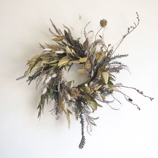Dried wreath